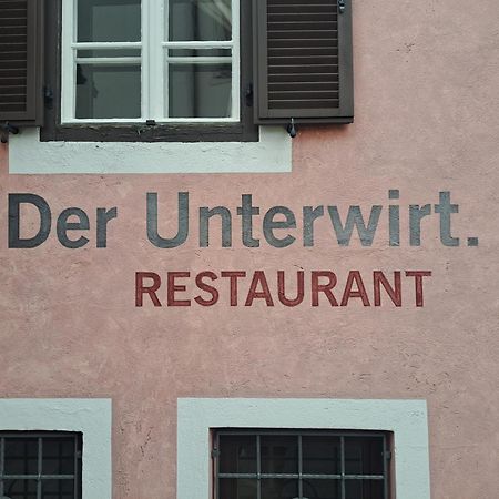 Der Unterwirt Guesthouse And Restaurant Chiusa Eksteriør billede